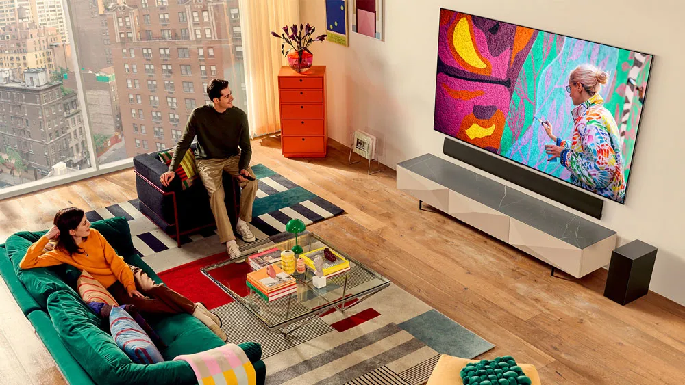 سایزبندی تلویزیون ال جی UT80006