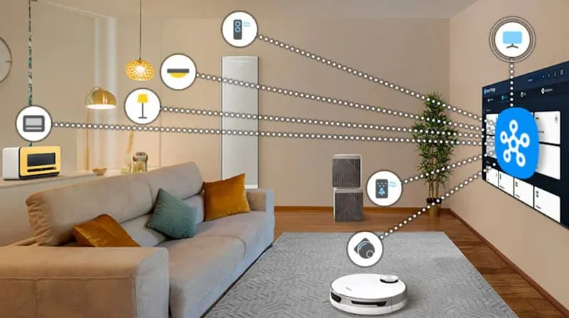 رابط کاربری تلویزیون سامسونگ Q85