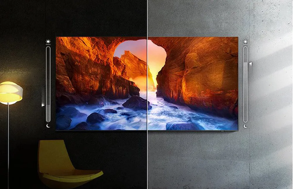 کیفیت تصویر تلویزیون سامسونگ DU7000