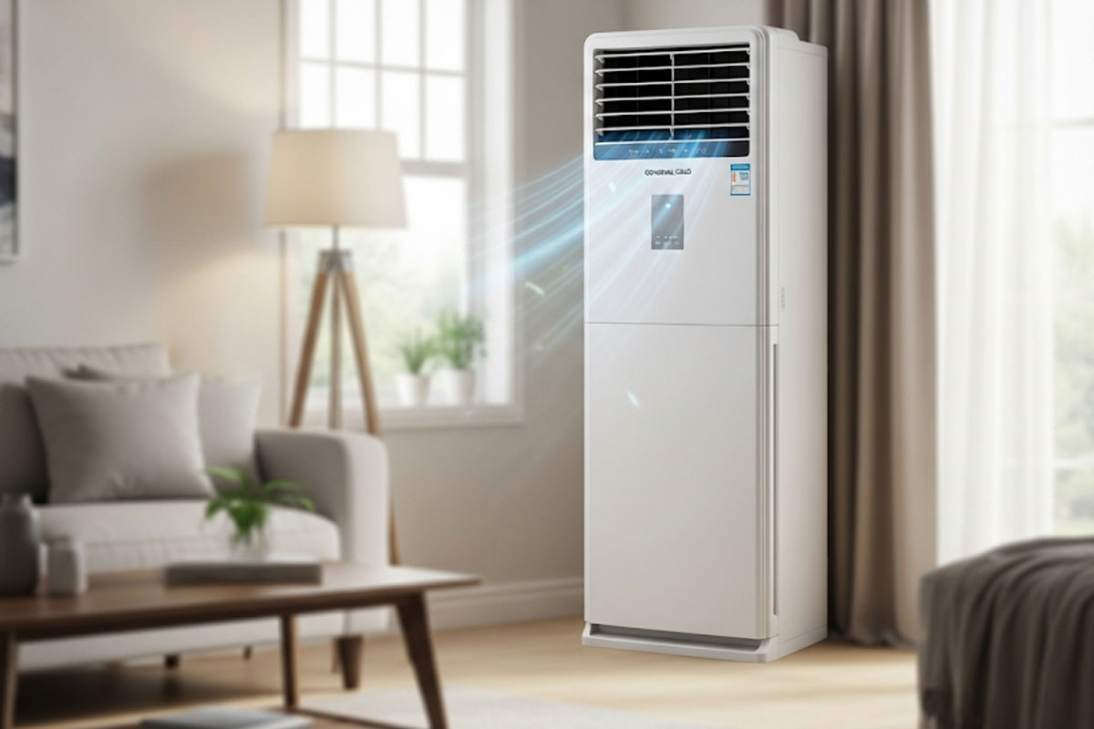 کولر گازی جنرال گلد ایستاده نیدا