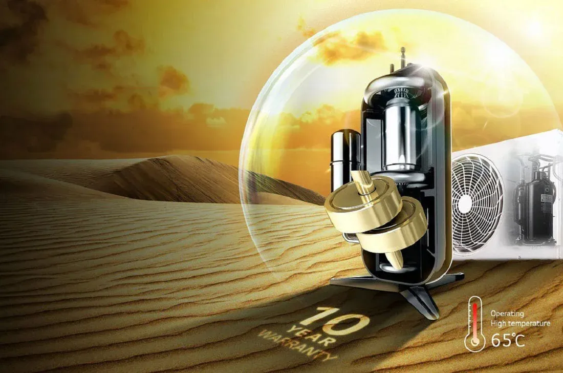 کولر گازی جنرال گلد اینورتر اسپارک