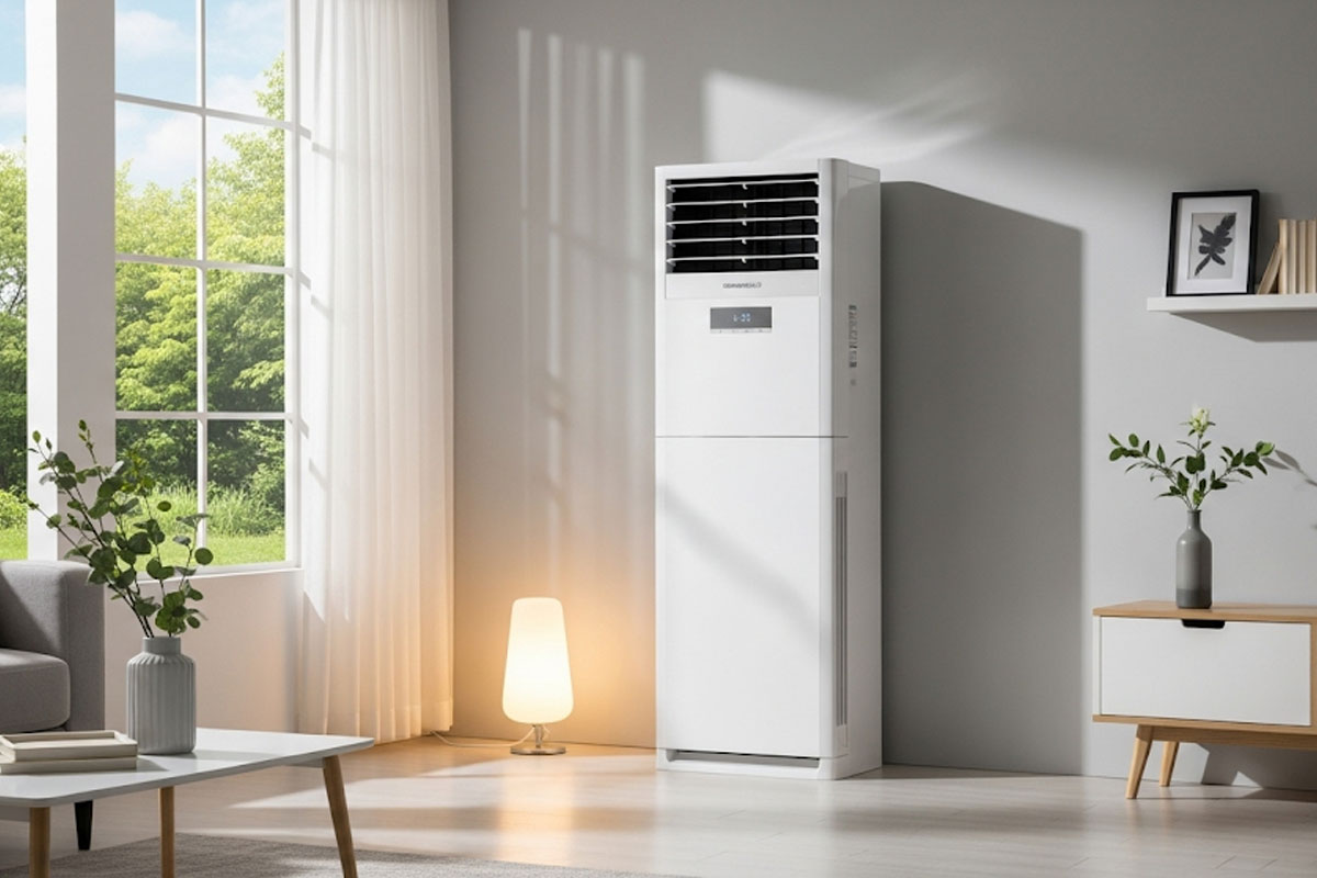 کولر گازی جنرال گلد ایستاده نیدا