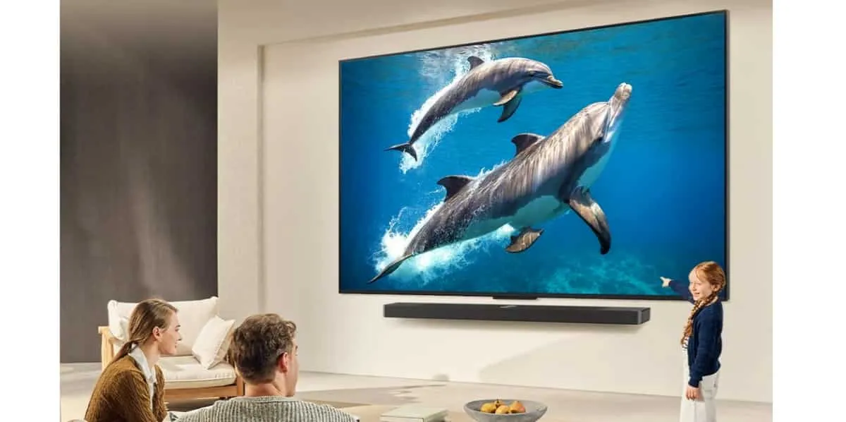 سایزبندی تلویزیون ال جی QNED 82A